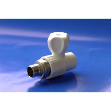 ПП Кран шаровый д/рад. НР D25-3/4 Политэк/ASB (60)