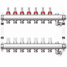 Кол. группа  1х-7 вых. с расх. нерж. STI в сборе Евроконус 3/4