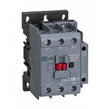 Контактор КМ-102 3п 63А 230В AC 1НО+1НЗ AC-3 AC-4 DEKraft 22008DEK