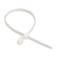 Хомут гибкий 100*(3,6-4) бел. нейл. (100шт в уп.) ИЭК UHH31-D036-100-100