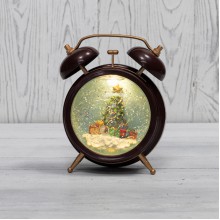 Светильник декоративный «Часы» с эффектом снегопада NEON-NIGHT 501-162