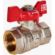 RBV-0003-0110215 ROMMER Шаровой кран 1/2 ВН/ВН, ручка бабочка