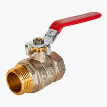 RBV-0002-2210320 ROMMER Кран шаровой, ВР/НР, ручка рычаг 3/4