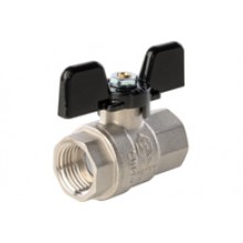 SVB-0002-200020 STOUT Кран шаровой полнопроходной, ВР/ВР, ручка бабочка 3/4
