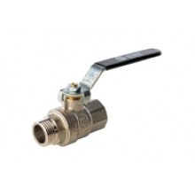 SVB-0003-000050 STOUT Кран шаровой полнопроходной, ВР/НР, ручка рычаг 2
