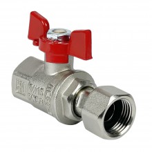 Valfex VF.241.NB1.012.PREMIUM Кран шаровой лат. PREMIUM для ВОДЫ с накид.г 1/2 ВР/ВР