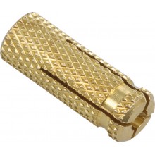 Анкер забивной  8/10х28 латунь  (100 шт .)