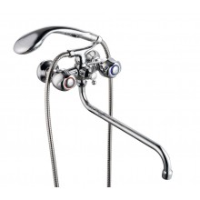 Смес. ванна 2-рук. FAUZT (шар/перекл.) FZ317-A76