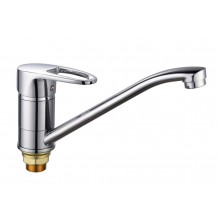 Смес. кухня 1-рук. д/н FAUZT на гайке FZs805-B126 ф40