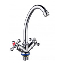 Смес. кухня 2-рук. FAUZT на гайке FZ211-A54