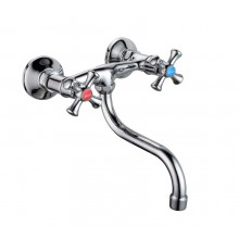 Смес. настенный 2-рук. FAUZT FZ490-А07