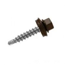 Шуруп кров. Крс с ZP 5,5*25 (8017) 250 шт шок-коричн.