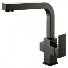 Смес. кухня 1-рук. бок. KAISER п/ф Sonat (черн. мат.) ф35