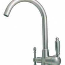 Смес. кухня 1-рук. бок. KAISER п/ф Vincent 31744-5 Silver ф35 (8)