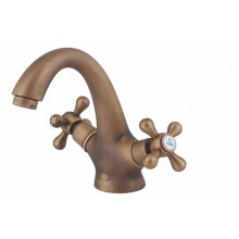 Смес. тюльпан 2-рук. KAISER Carlson Style 44313-2 An (антик бронза)