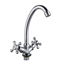 Смес. кухня 2-рук. TSARSBERG  крест кер. 272-79 б/ГП (20)