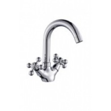 Смес. тюльпан 2-рук. VIKO  (R излив)  V-1211 кер. (10)