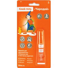 Супер-клей гель Чародей 3 г/12 шт./блистер TDM (12)