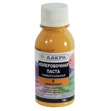 Колер №06 апельсиновый Лакра 100гр. Колер №06 апельсиновый Лакра 100гр.