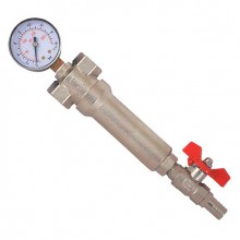 Фильтр 1/2 с манометром самоочищающийся WM