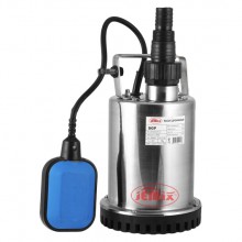 Насос дренаж. JEMIX, (Корпус нерж.сталь.0,55КВт,напор 7,5 м,произв.9,5 куб.м/час) Диаметр частиц 5мм