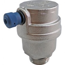 Воздухоотводчик авт. прямой 1/2 (ник.) уплотнит. кольцо бок.  выпуск NBR STOUT