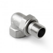 Американка   1/2 угловая Pro Aqua (ник.) | 10/120 в упак.