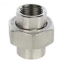 Американка 1- 1/4 г/г прямая STOUT (ж) (плоск. уплотн.) l 20 в упак.