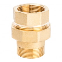 Американка 1-1/2 г/ш прямая STOUT (ж)  (плоск. уплотн.) l 10 в упак.