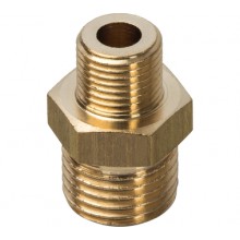 Ниппель перех.   1/4х1/8 STOUT (ж) l 10/500 в упак.