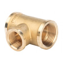 Тройник перех. 3/4х1/2х3/4 г/г/г STOUT (ж) l 10/50 в упак.