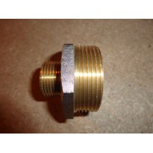 Ниппель перех.  1х3/4 (ник.) WM (10/160)