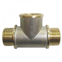 Тройник  1/2 ш/г/ш (ник.) WM (10/110)