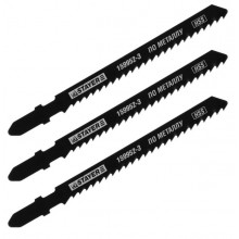 Пилки для лобзика (металл) STAYER T127D HSS 3-15мм