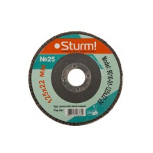круг лепестковый 125х22х25  зачистной 5шт Sturm