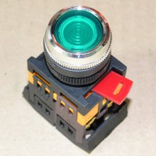 Кнопка ABLFS-22 зел.1з+1р ИЭК  | BBT30-ABLFS-K06 | (10 в упак.)