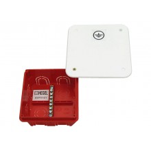 Коробка уравнивания потенцилов 102*102*50 д/сплошных стен HEGEL КУП1101-И