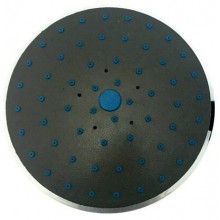 Лейка тропический душ  для душевых кабин (малая) 15 см. + штуцер чер.пластик