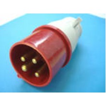 Вилка каб. перен. 16А (014) ИЭК 3P+E 380В IP44 | PSR02-016-4 | 10 в упак.