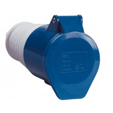 Розетка каб. перен. 16А  (213) ИЭК 2Р+Е 220В IP44