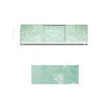 Экран под ванну Оптима 1,5 м пластик (21 -салатовый мрамор)