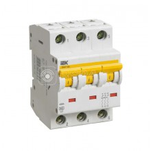 Авт.выкл.3п 50А  IEK ВА47-60 х-ка C 6кА | MVA41-3-050-C | 4 в упак.