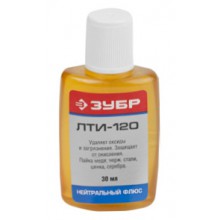 Флюс ЛТИ-120 ЗУБР, 30 мл