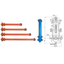 Гидрант пож. сталь подземн. Н-2,25м