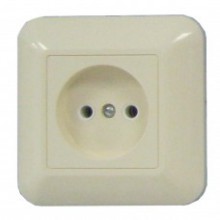 Механизм розетки телеф.+комп. 2-м СП RJ11+RJ45 GLOSSA бел. SchE GSL000185