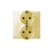 Розетка СП 1-м IP20 16А, с/з сл. кость. Simon 1590459-031 Розетка СП 1-м IP20 16А, с/з сл. кость. Simon 1590459-031