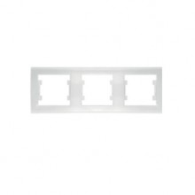 Рамка 3-м Бриллиант гориз. бел. 7947489 (10/200)