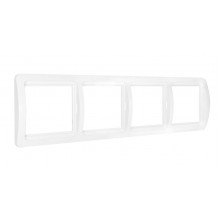 Рамка 4-м гориз. бел. Валери UNIVersal ВР004Г