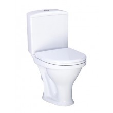 Унитаз компакт Вест/Вита (арм.+сид.) белый , антивсплеск, косой выпуск(г.Воротынск)