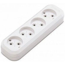 Колодка удл. 4Н б/з MAKEL MGP 141 (20 в упак.)